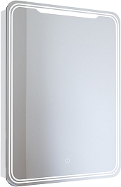 Mixline Зеркальный шкаф Виктория 60 R белый – фотография-1