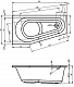 Riho Акриловая ванна DELTA 160 L – картинка-6