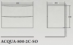 BelBagno Мебель для ванной ACQUA 800 Cemento Verona Grigio, BTN – фотография-3