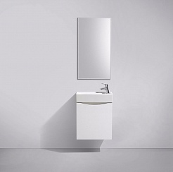 BelBagno Тумба с раковиной MINI 500 L Bianco Frassinato – фотография-5