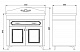 Водолей Тумба с раковиной "Изабель 90" F-2 белая – фотография-12