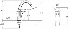 Jacob Delafon Смеситель Carafe E18865-CP – фотография-6