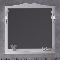 Opadiris Мебель для ванной Валери 105 белая матовая – фотография-9
