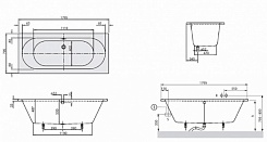 Villeroy & Boch Акриловая ванна O Novo UBA180CAS2V-01 180 – фотография-2