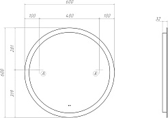 Vigo Мебель для ванной Geometry 500-0-1 подвесная белая – фотография-21