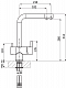 Florentina Смеситель "Арес AV" грей для кухонной мойки – фотография-4
