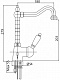 Cezares Смеситель VINTAGE-LLM2-03/24-Sw-N для кухни – фотография-4