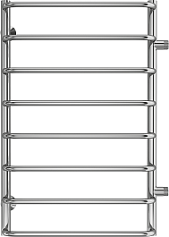 Terminus Полотенцесушитель водяной Стандарт П8 500x800 БП500 хром – фотография-1