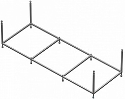 Roca Монтажный набор для ванны BeCool ZRU9302786 – фотография-1