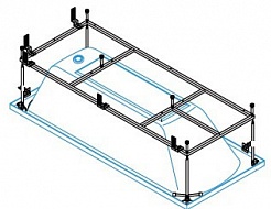 Cezares Каркас для акриловой ванны 42-FOR TWO – фотография-1