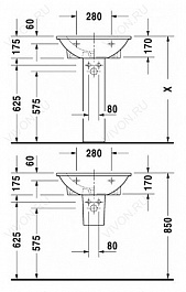 Duravit Раковина Darling New 2621600000 60 см – фотография-6