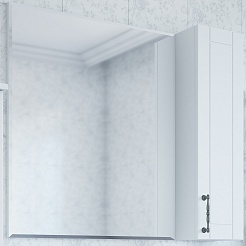 Sanflor Мебель для ванной Глория 85 R белая матовая – фотография-10