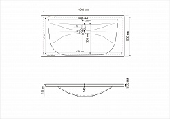 Cezares Мебель для ванной MOLVENO 100 Antracite, TCH – фотография-2