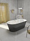 BelBagno Акриловая ванна BB14-NERO/BIA – фотография-10