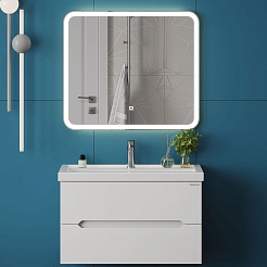 Onika Мебель для ванной Айленд 80 подвесная белая – фотография-1