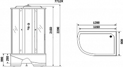 Niagara Душевая кабина 7712W R – фотография-3