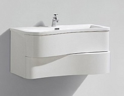 BelBagno Тумба с раковиной FORMICA 90 Bianco Lucido – фотография-3