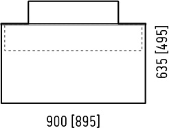 Corozo Мебель для ванной Рино 90 Z2 подвесная белая – фотография-11