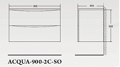 BelBagno Мебель для ванной ACQUA 900 Pino Scania, BTN – фотография-4