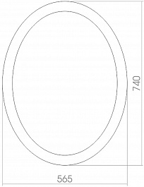 Mixline Зеркало Элит Нью Эллада люкс 56.5 – фотография-2