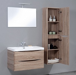 BelBagno Тумба с раковиной подвесная ANCONA-N 900 Rovere Bianco – фотография-4