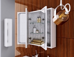Aqwella Мебель для ванной Милан 100 подвесная, с дверцами – фотография-5
