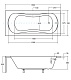 Besco Акриловая ванна Aria 150x70 – картинка-10