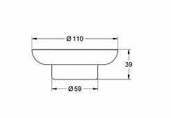 Grohe Мыльница Essentials 40368000 – фотография-8