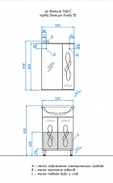 Style Line Тумба с раковиной Венеция - 55 – фотография-2