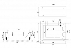 Royal Bath Акриловая ванна Triumph RB 665100 180х120х65 с каркасом + смеситель – фотография-7