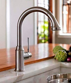 Hansgrohe Смеситель Talis Classic 14863000 для кухонной мойки – фотография-4