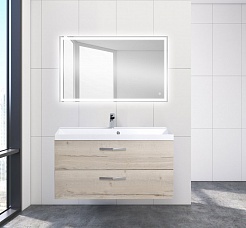 BelBagno Мебель для ванной AURORA 1000 Rovere Galifax Bianco, TCH – фотография-3