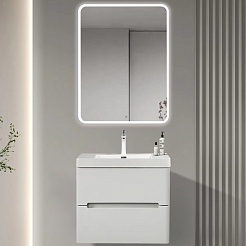 Parly Мебель для ванной River 60 подвесная лилейно-белая – фотография-1