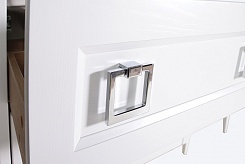 ASB-Woodline Мебель для ванной Рома 80Н белая – фотография-5