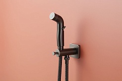 Lemark Гигиенический душ Bronx LM3719GM со встраиваемым смесителем графит – фотография-4