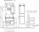 Comforty Шкаф пенал Франкфурт 40 подвесной дуб шоколадно-коричневый/черный – фотография-20