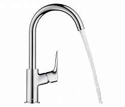 Hansgrohe Смеситель Logis 71835000 для кухонной мойки – фотография-2