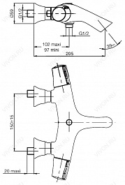 Jacob Delafon Смеситель Symbol E71684-CP – фотография-2