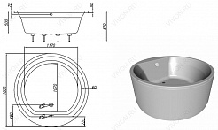 Kolpa San Акриловая ванна Vivo BASIS – фотография-3