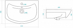 ASB-Mebel Тумба с раковиной Мессина 60 – фотография-6