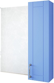 Sanflor Мебель для ванной Глория 65 R голубая матовая – фотография-11