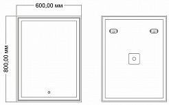 Mixline Зеркало Минио 60 – фотография-3