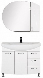 Aquanet Мебель для ванной "Моника 105" белый – фотография-1