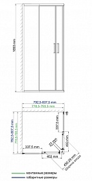 WasserKRAFT Душевой уголок Lippe 45S02 – фотография-2