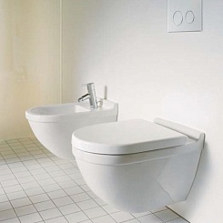 Duravit Унитаз подвесной Starck 3 2225090000 с микролифтом – фотография-4