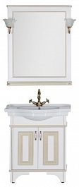 Aquanet Мебель для ванной Валенса 70 белый краколет/золото (182808) – фотография-6