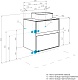 Акватон Тумба с раковиной и белой столешницей Либерти 60 Mila 50 дуб эльвезия – фотография-18