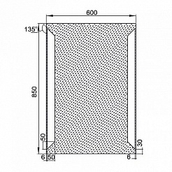 Aquanet Зеркало Сорренто 6085 LED – фотография-2