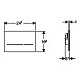 Geberit Кнопка смыва Sigma 80 116.090.SM.1 бесконтактная, зеркальное стекло – фотография-8