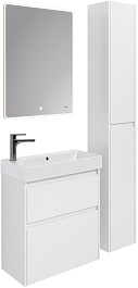Dreja Мебель для ванной Slim 65 подвесная белая – фотография-3